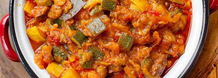 Bigos z cukinii
