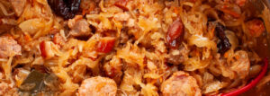 Bigos z kiszonej kapusty – najlepszy