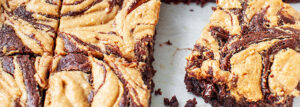 Brownie z masłem orzechowym