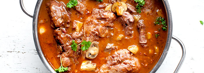 Coq au vin – kurczak w winie