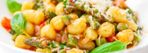Gnocchi ze szparagami