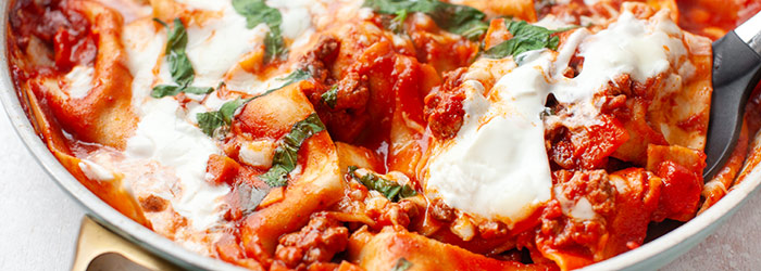 Lasagne z patelni