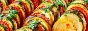 Ratatouille – pieczona w piekarniku zapiekanka z warzyw