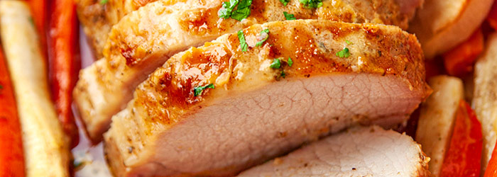 Schab pieczony