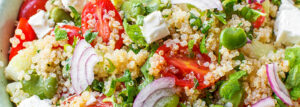 Tabbouleh z bobem i fetą