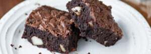 Brownie na mące żytniej