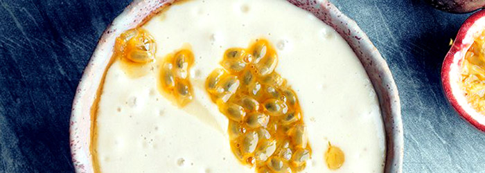Budyń jaglany kokosowo-bananowy