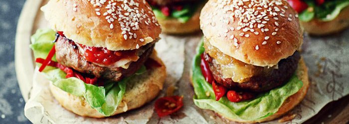 Burgery i pyszne sosy do burgerów