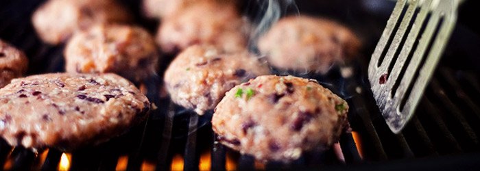 Burgery z łososia i czerwonej fasoli