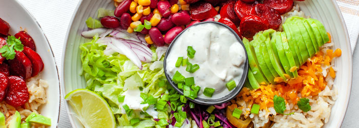 Burrito Bowl z chorizo
