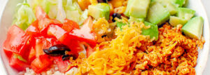 Burrito Bowl z mielonym indykiem