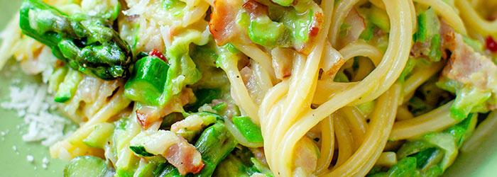 Carbonara szparagowa