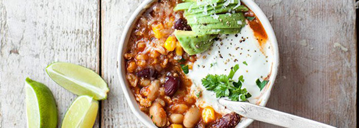 Chili con carne z indyka