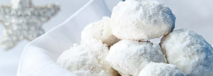 Ciasteczka orzechowo-pomarańczowe “Śnieżne Kule”