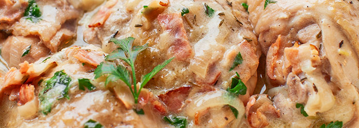 Coq au Vin Blanc