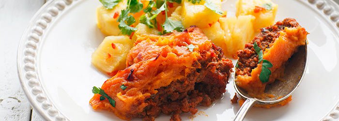 Cottage pie z batatami