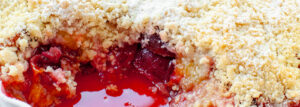 Crumble ze śliwkami