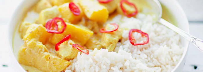 Curry z kurczaka i mango