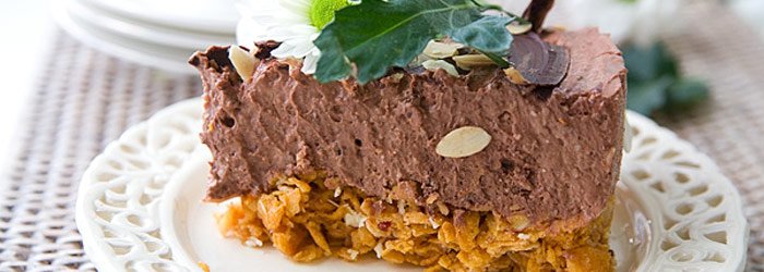 Czekoladowy sernik na zimno