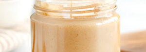 Homemade almond cream