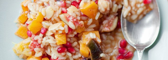 Egzotyczne risotto z owocami