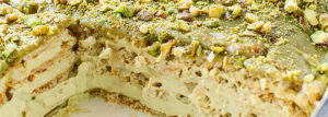 Eklerek pistacjowy – ciasto bez pieczenia