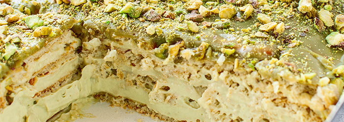 Eklerek pistacjowy – ciasto bez pieczenia