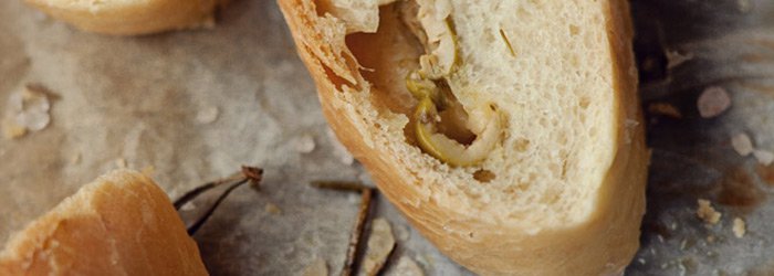 Focaccia z oliwkami