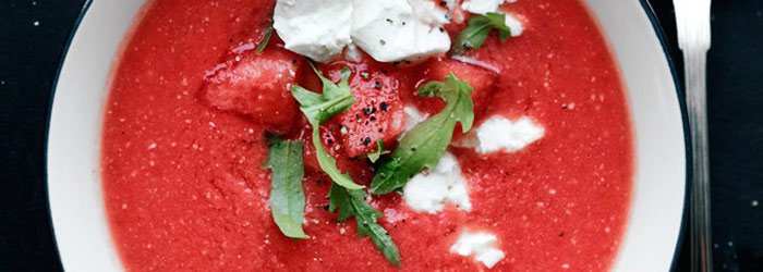 Gazpacho pomidorowo-arbuzowe