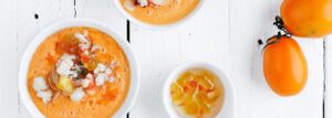Gazpacho with melon