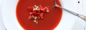 Gazpacho with Strawberries