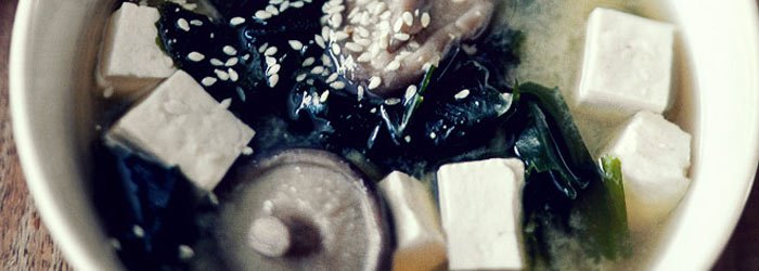 Japanese miso soup