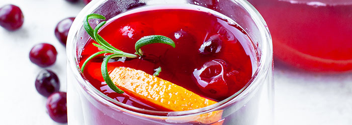 Kompot żurawinowy
