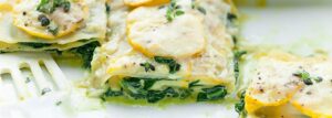 Lasagne ze szpinakiem i cukinią