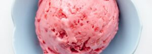Lody truskawkowe