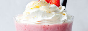 Milkshake truskawkowy