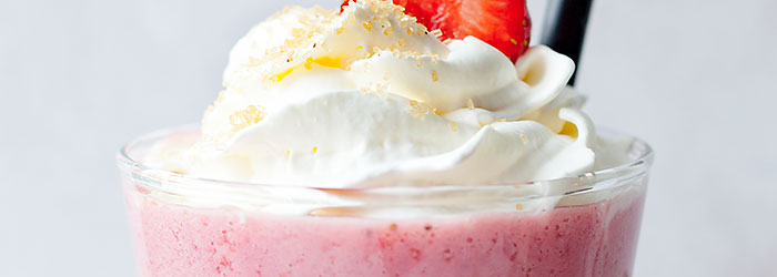 Milkshake truskawkowy