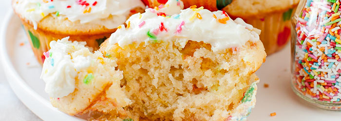 Muffinki confetti