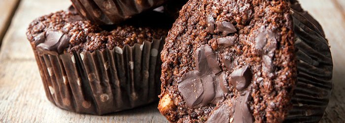Muffinki czekoladowe bezglutenowe
