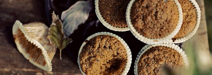 Muffiny razowe z dynią
