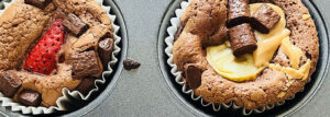 Muffiny z nutellą