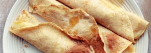 Spelt pancakes