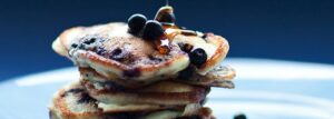 Pancakes z jagodami