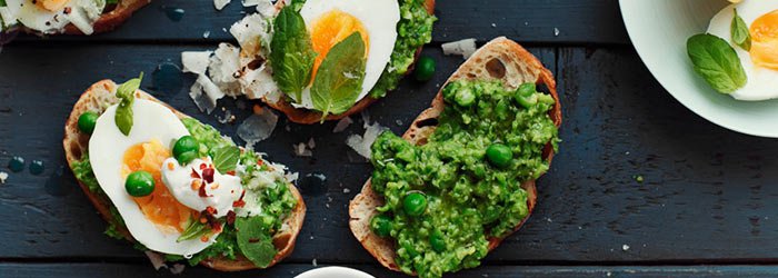 Pesto z zielonego groszku