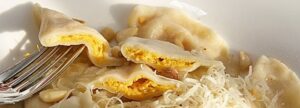 Pierogi z dynią i parmezanem