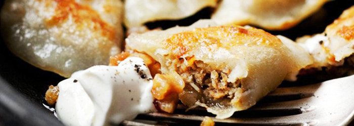 Pierogi z mięsem