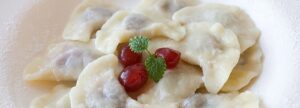 Pierogi z wiśniami