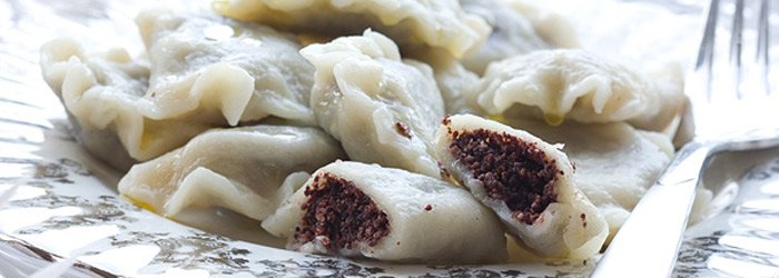 Pierożki z makiem świąteczne
