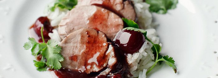 Polędwiczki czereśniowo-balsamiczne