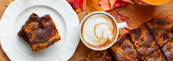 Pumpkin Spice Brownie